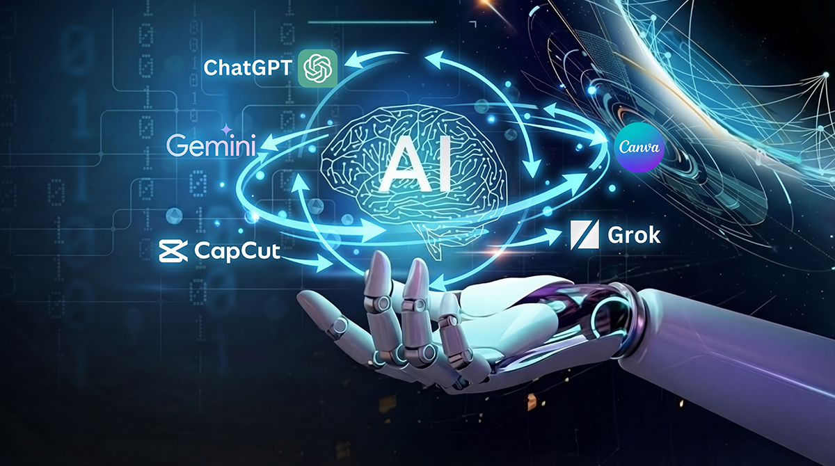 Top 10 Công Cụ AI "Làm Mưa Làm Gió" Năm 2025