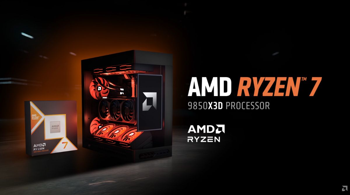 AMD ra mắt Ryzen 7 9850X3D – Chuẩn mực mới cho CPU gaming cao cấp