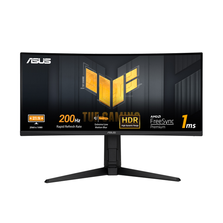 Màn Hình Cong Asus TUF Gaming VG30VQL1A 30 inch 1500R WFHD VA 200Hz 1ms