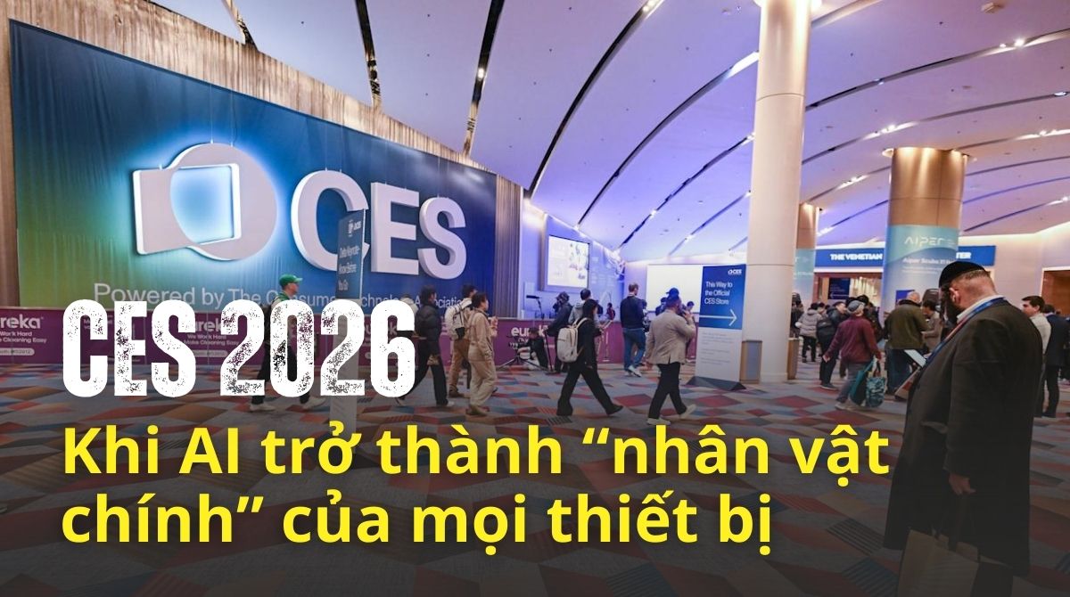 CES 2026 chính thức khai mạc: Khi AI trở thành “nhân vật chính” của mọi thiết bị