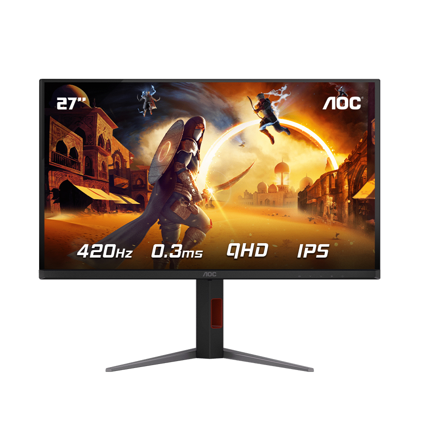 Màn hình AOC Q27G4K 27 inch QHD Fast IPS 420Hz 0.3ms