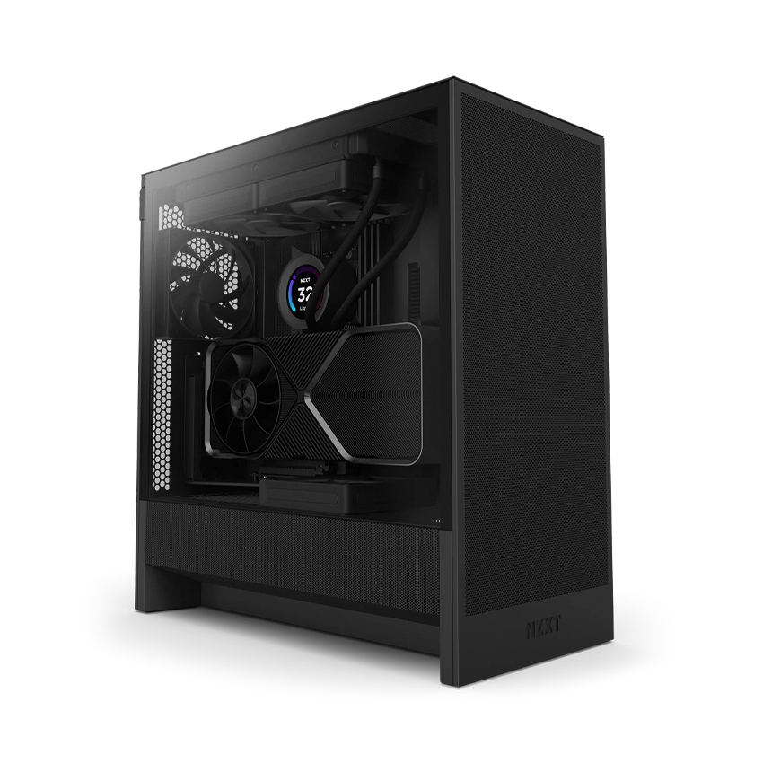 Vỏ Case NZXT H5 FLOW (V2) ALL BLACK ( CC-H52FB-01 )