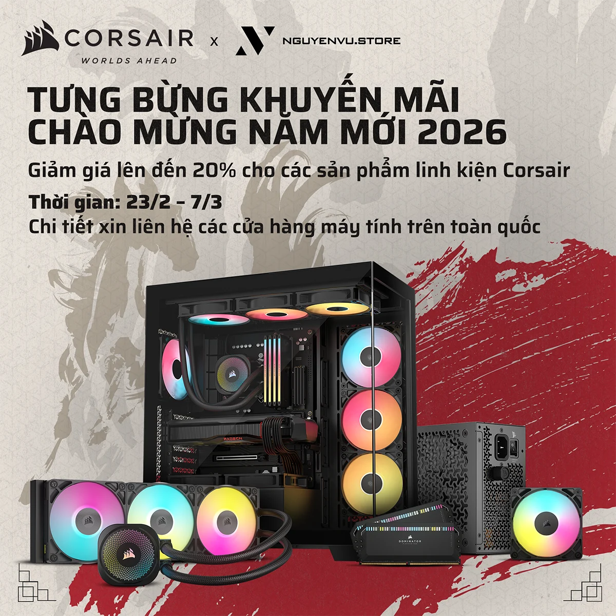 Lucky Year, Lucky Gear: Corsair | Elgato ưu đãi lên đến 20%