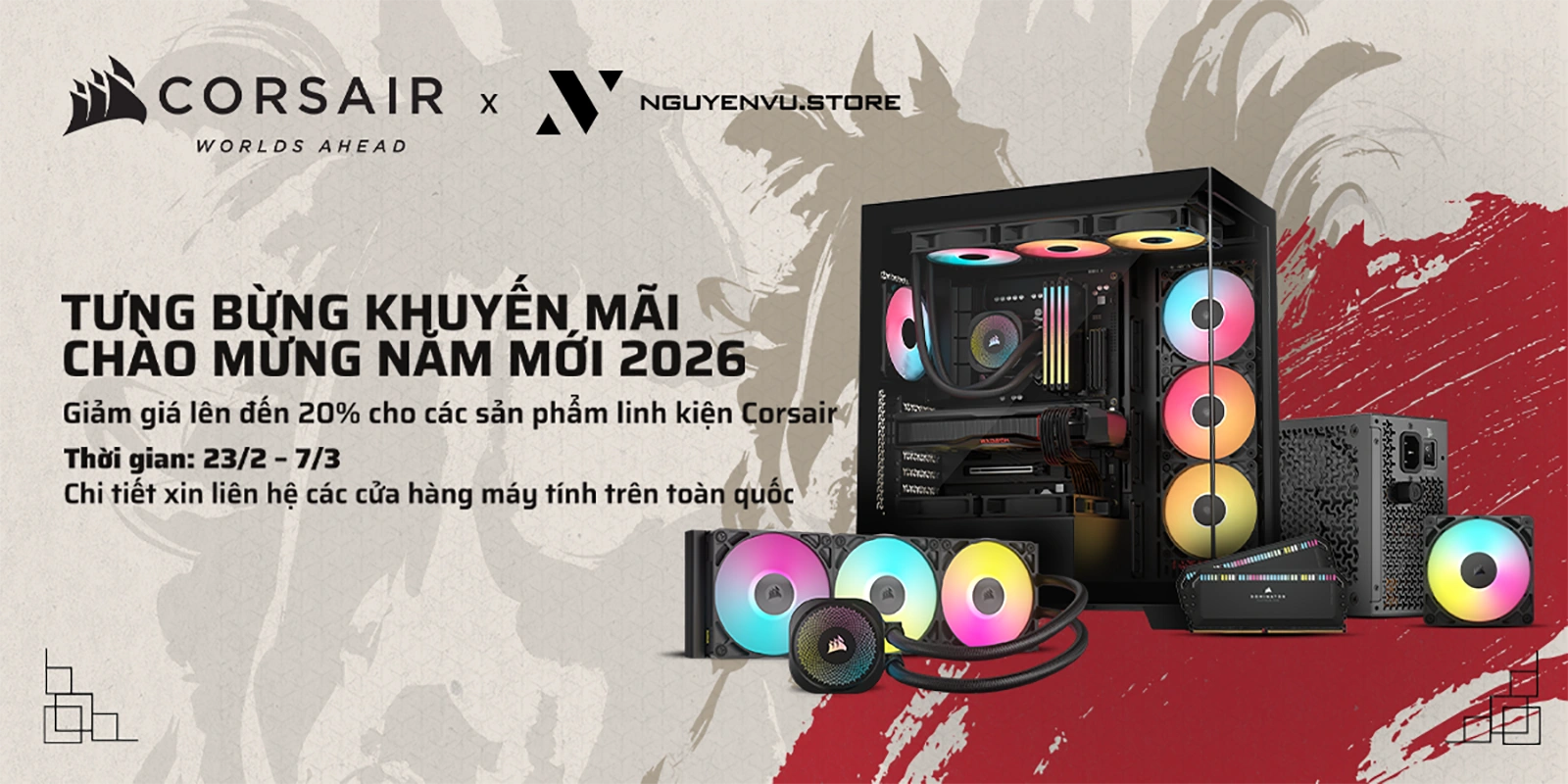 Lucky Year, Lucky Gear: Corsair | Elgato ưu đãi lên đến 20%
