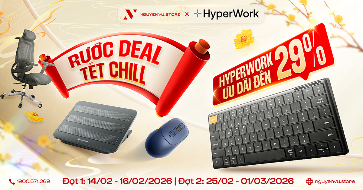 HyperWork ưu đãi đến 29%, giá chỉ từ 49.000đ | Nguyễn Vũ Store