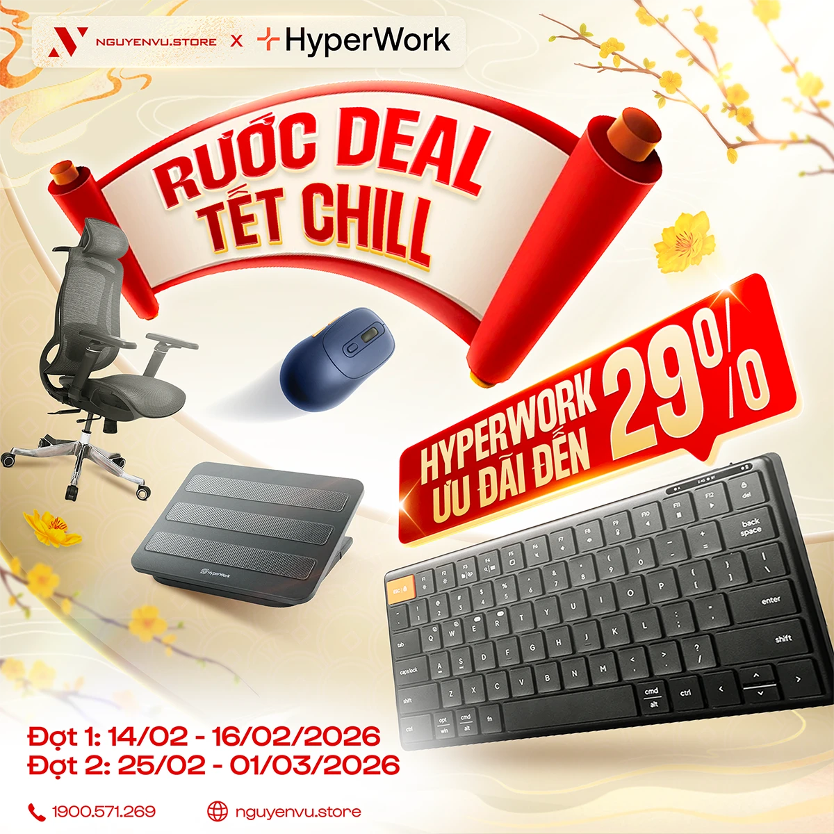 HyperWork ưu đãi đến 29%, giá chỉ từ 49.000đ | Nguyễn Vũ Store