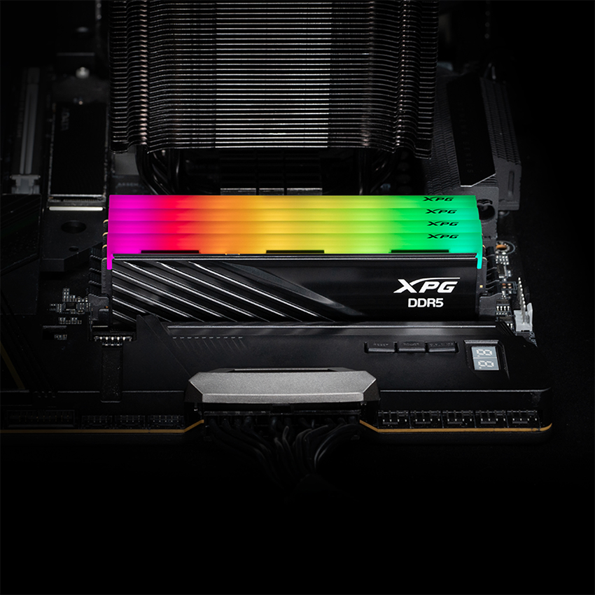 Ram Adata XPG Lancer Blade RGB 16GB (16GBx1) 5600Mhz DDR5 Black (AX5U5600C4616G-SLABRBK) - Ảnh 5