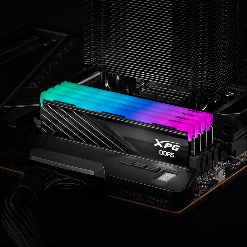 Ram Adata XPG Lancer Blade RGB 16GB (16GBx1) 5600Mhz DDR5 Black (AX5U5600C4616G-SLABRBK) - Ảnh 6