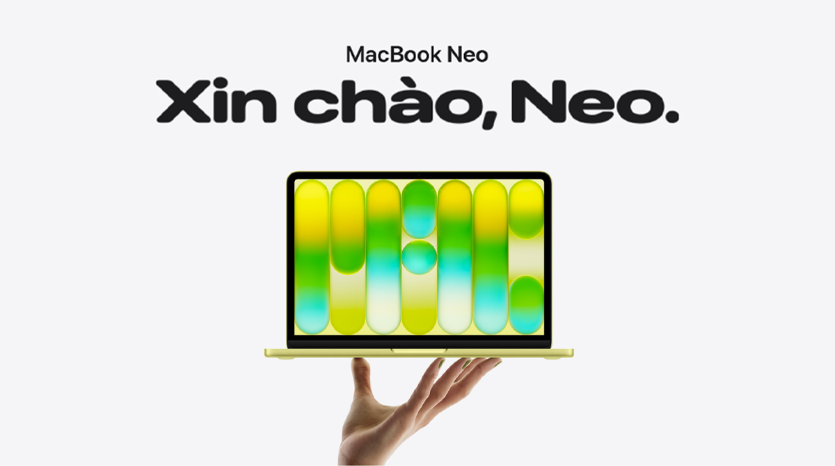 MacBook Neo ra mắt: MacBook 16 triệu với chip A18 Pro và pin 16 giờ