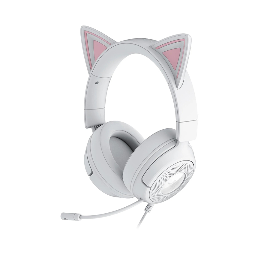Tai nghe có dây Razer Kraken Kitty V3 X White RZ04-05350300-R3M1