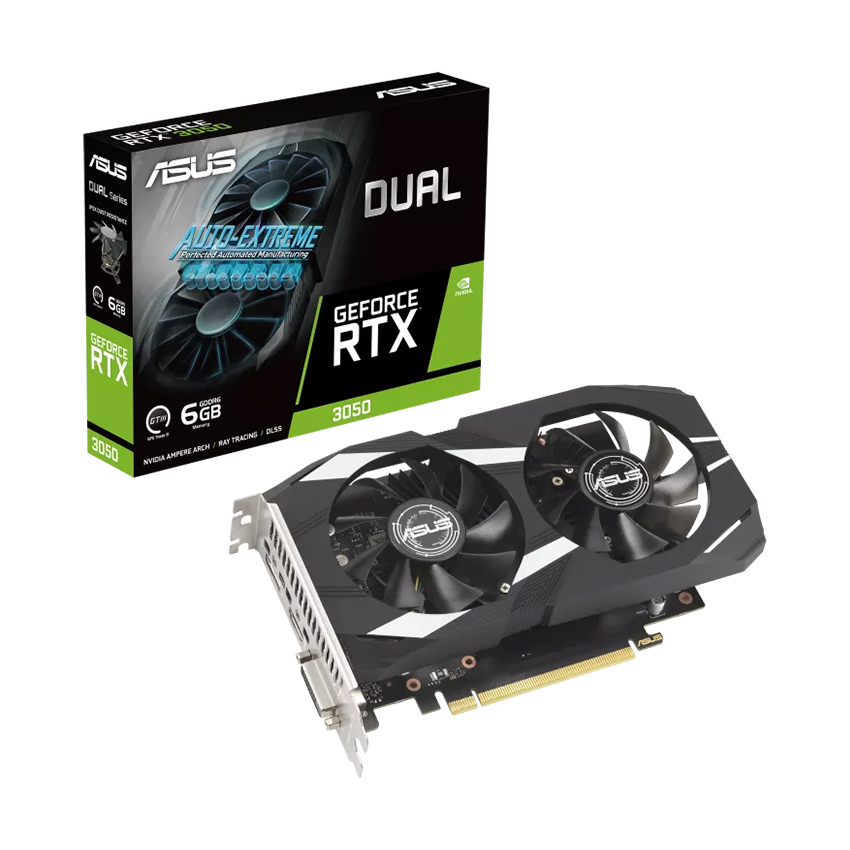 Card màn hình ASUS Dual GeForce RTX 3050 6GB GDDR6 (DUAL-RTX3050-6G) - Ảnh 3