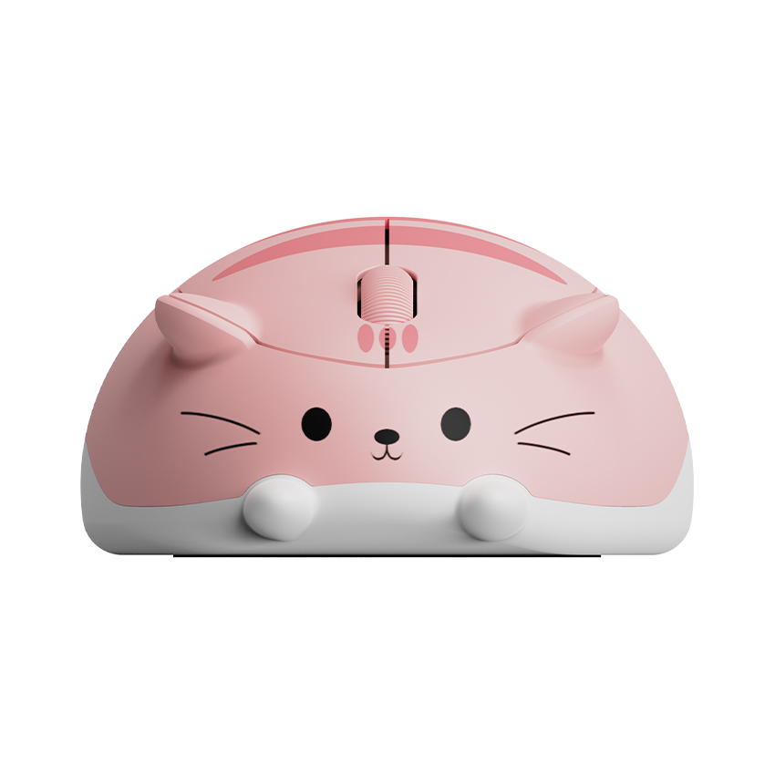 Chuột không dây Akko Cat Theme Mouse - Pink ANGIE - Ảnh 7