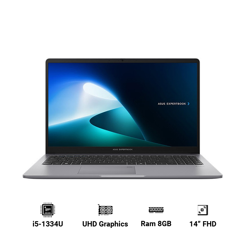 Laptop ASUS ExpertBook B1403CVA-S62519W (i5-1334U | 8GB | 512GB | UHD Graphics | 14" FHD | Win 11 Home)