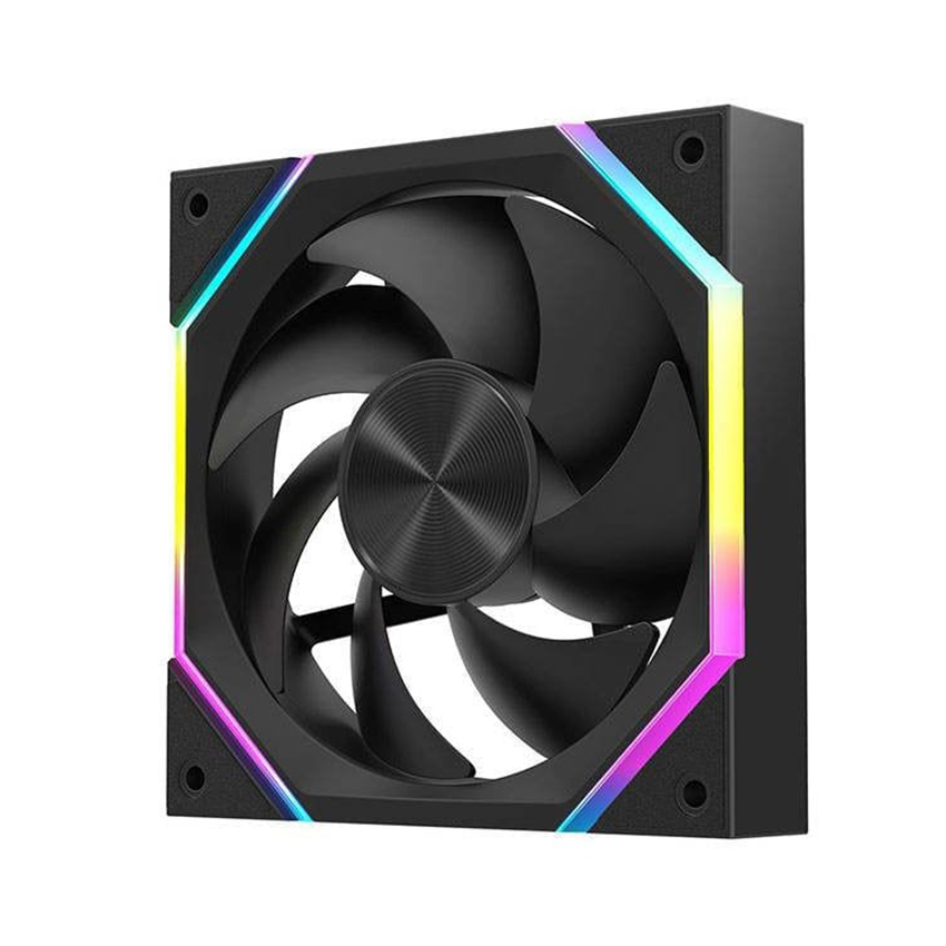 Quạt Tản Nhiệt Magic Snowman F-129 ARGB (Black, Fan Xuôi)
