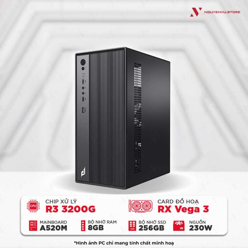 Máy tính Văn Phòng NVS AMD Ryzen 3 3200