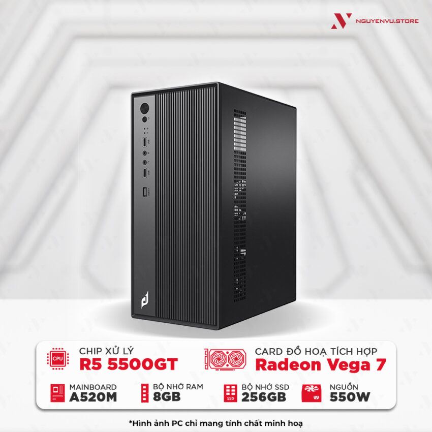 Máy tính Văn Phòng NVS AMD Ryzen 5 5500GT