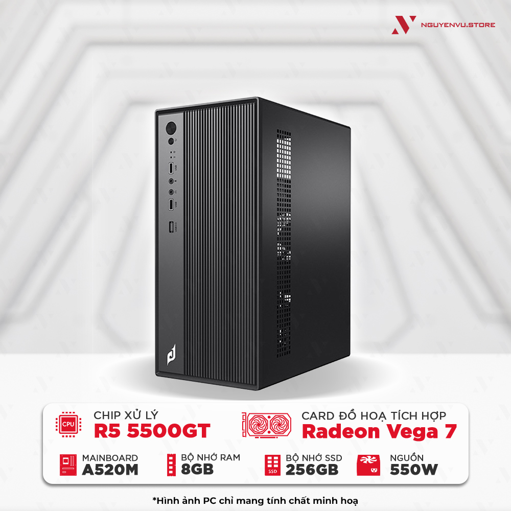Máy tính Văn Phòng NVS AMD Ryzen 5 5500GT