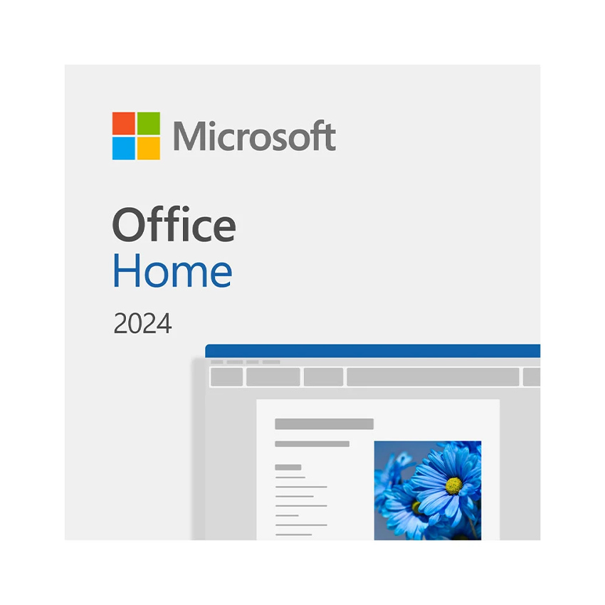 Phần mềm Microsoft Office Home 2024 All Lng APAC EM Retail Online ESD (EP2-06796)