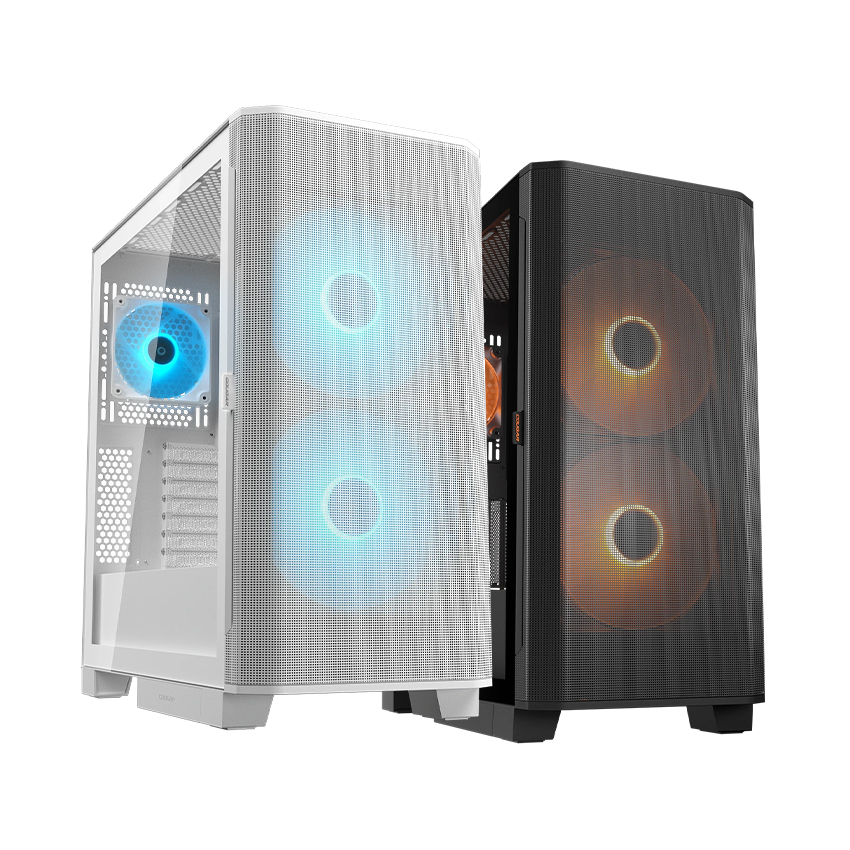 Vỏ Case Cougar AIRFACE FLO RGB (Black/White)