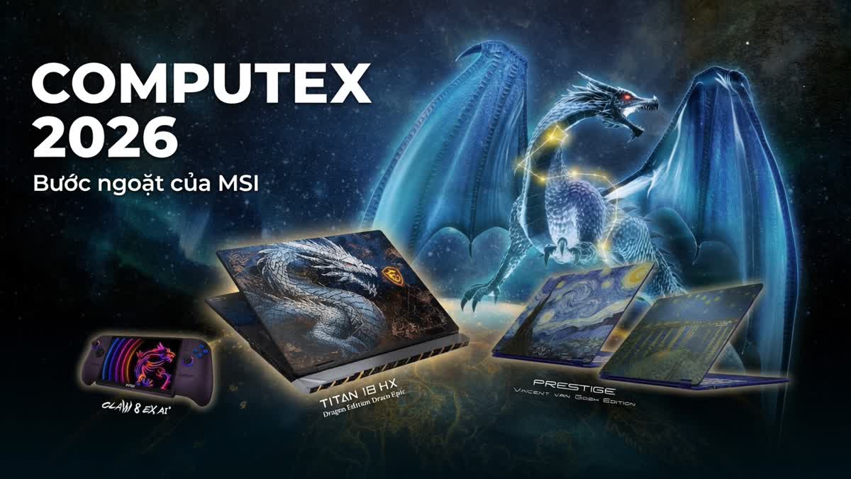 COMPUTEX 2026 – MSI khẳng định vị thế