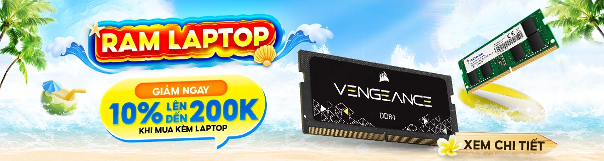 RAM laptop giảm ngay 10% khi mua kèm laptop | Nguyễn Vũ Store