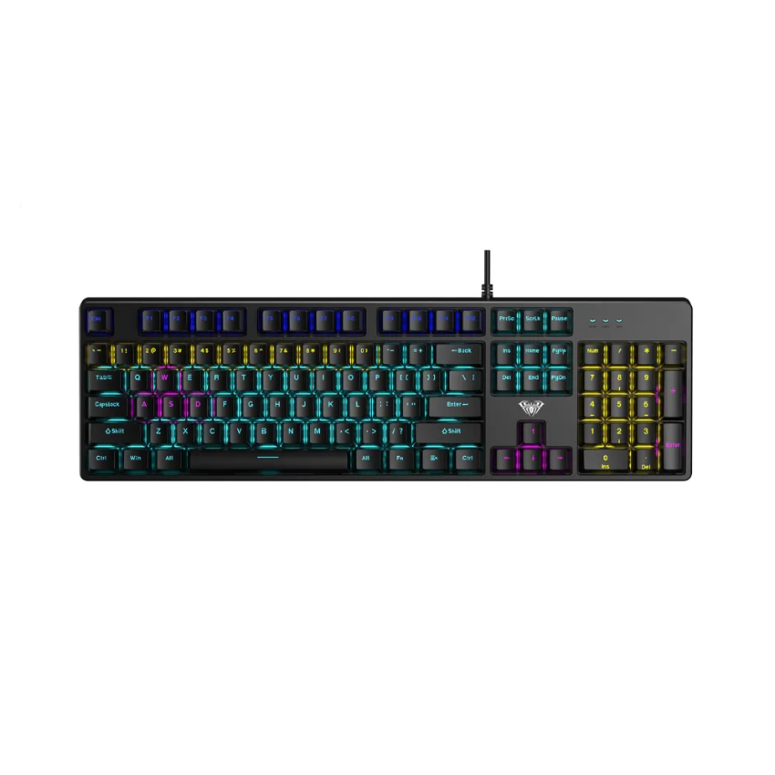 Bàn phím cơ gaming AULA S2022 Pro (Red switch, USB, LED Rainbow)