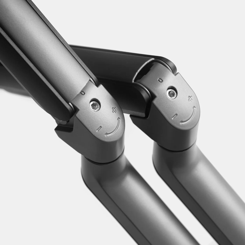 Giá đỡ màn hình Hyperwork T6 Pro Dual (Black/White) (hỗ trợ 2 màn hình 17-32 inch) - Ảnh 5