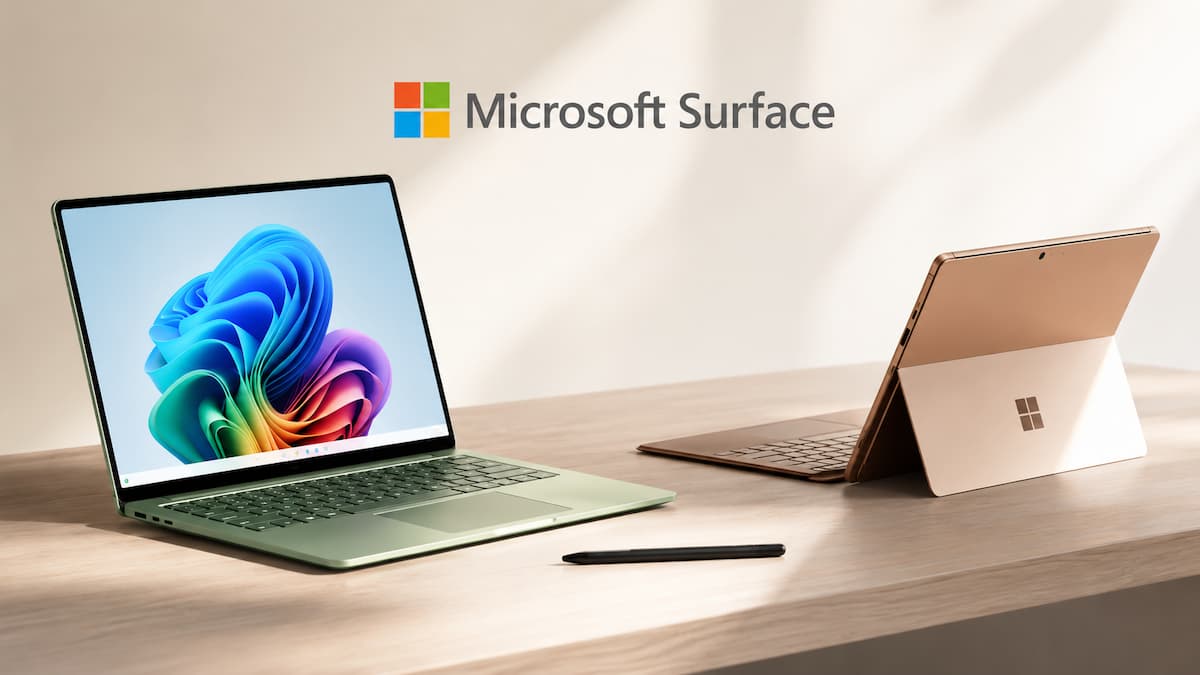 Microsoft mở rộng dòng Copilot+ PC với hai thiết bị Surface mới