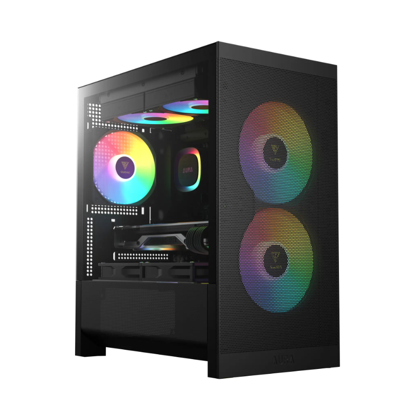 VỎ CASE GAMDIAS AURA GC15M ARGB (Micro Tower, Black)