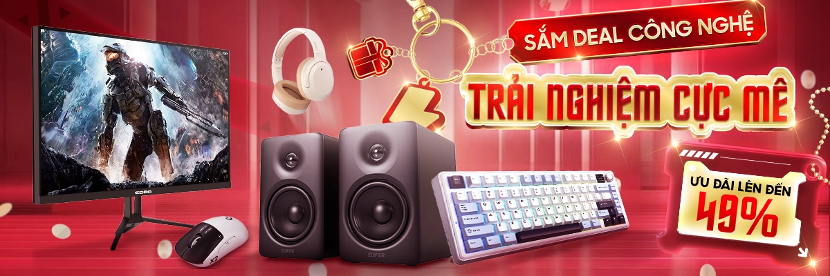FlashSale: Màn hình, gaming gear ưu đãi đến 49% | Nguyễn Vũ Store