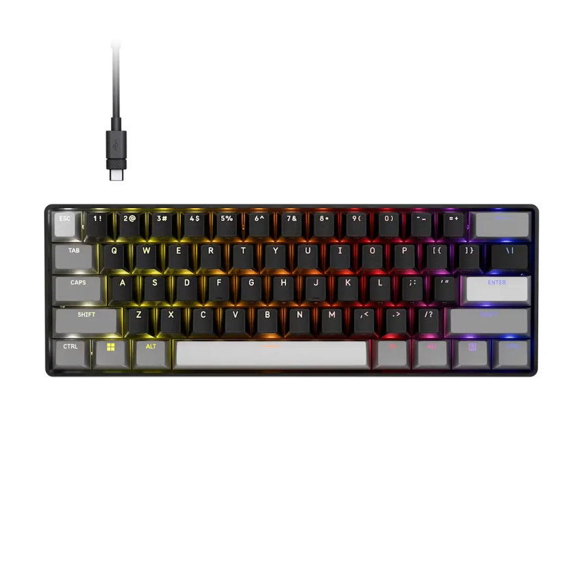 Bàn phím Corsair CLIPPER PRO MINI 60-CORE-BLK RGB