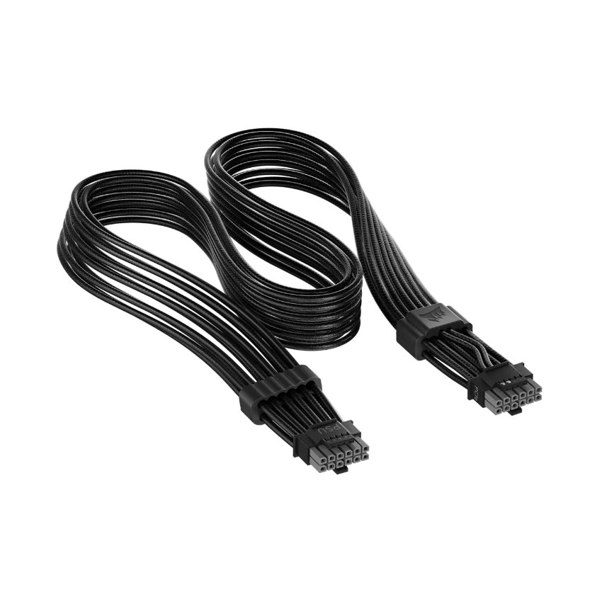 Dây nguồn CORSAIR ThermalProtect PCIe 5.1 600W 12V-2x6 (CP-8920472) (Black)