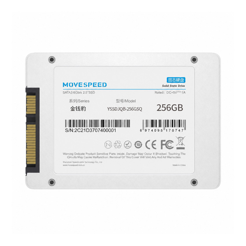 Ổ cứng SSD Movespeed JQB256GB 256GB SATA III