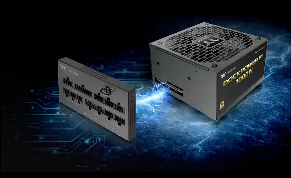 Nguồn Thermaltake Dockpower FI 1000W 80 Plus Gold